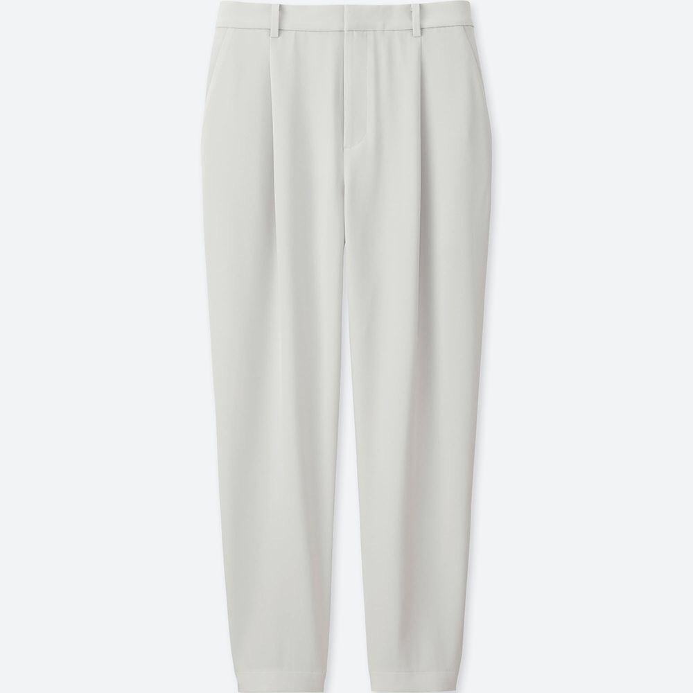Uniqlo Drape Pants in White